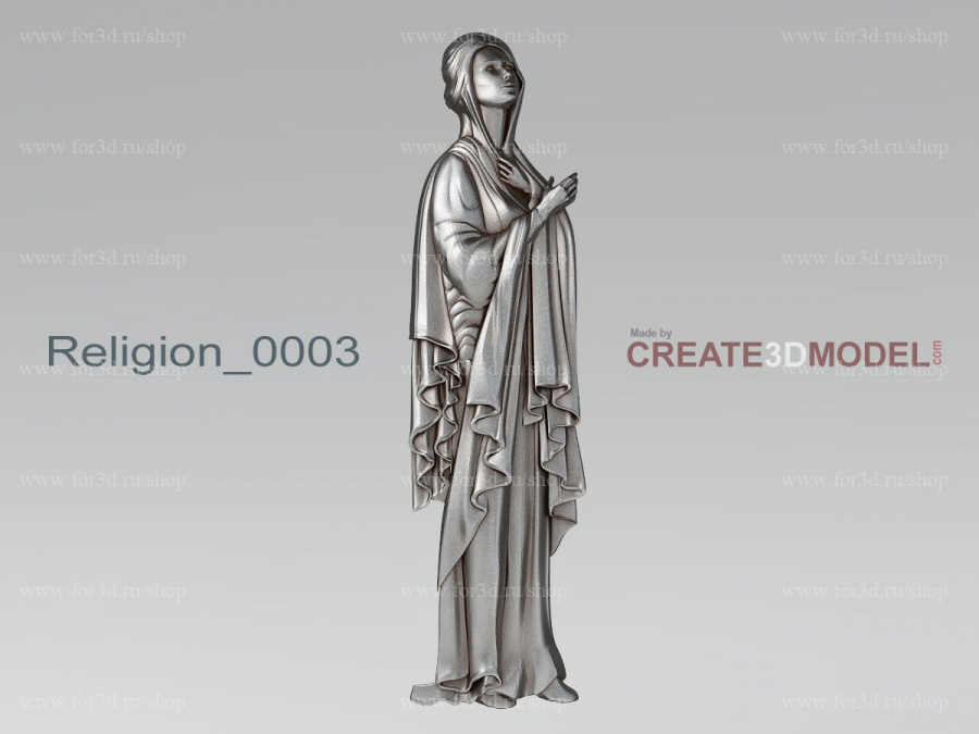 Religion 0001 3d stl модель для ЧПУ