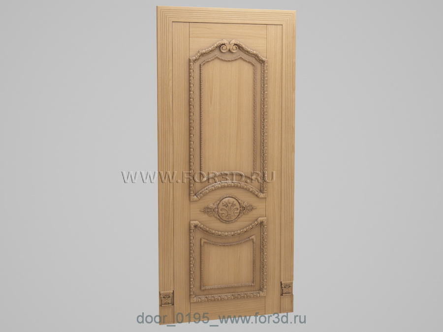 Дверь 0195 | stl - 3d model for CNC 3d stl модель для ЧПУ