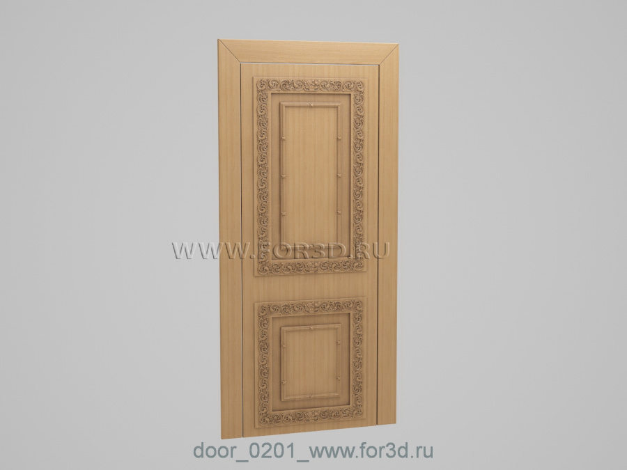 Дверь 0201 | stl - 3d model for CNC 3d stl модель для ЧПУ