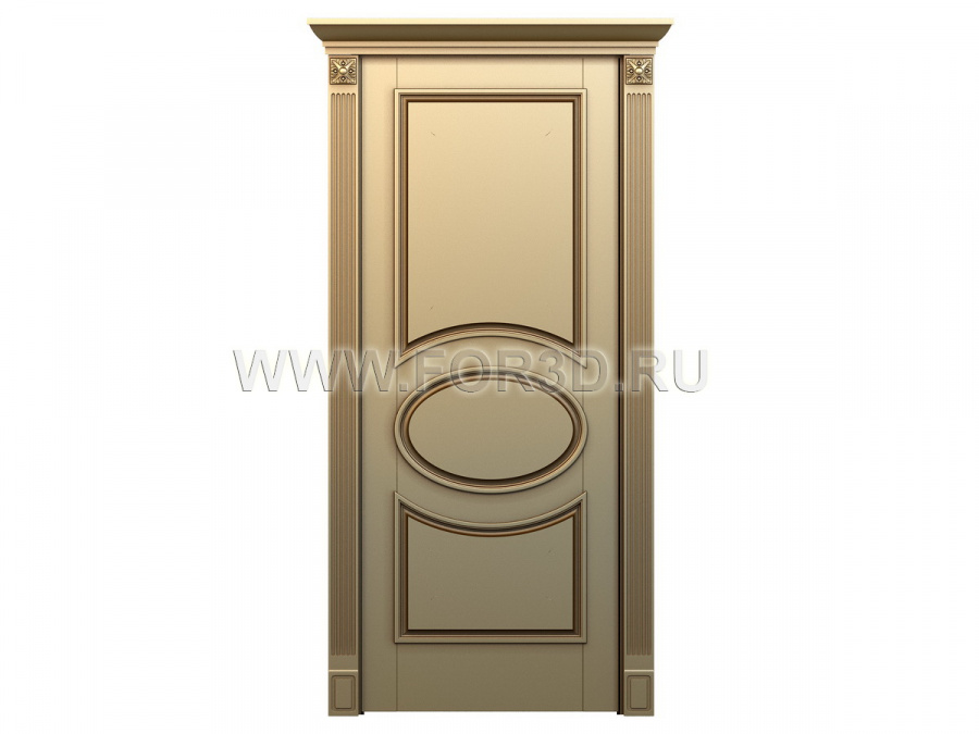 Door 0226 3d stl for CNC