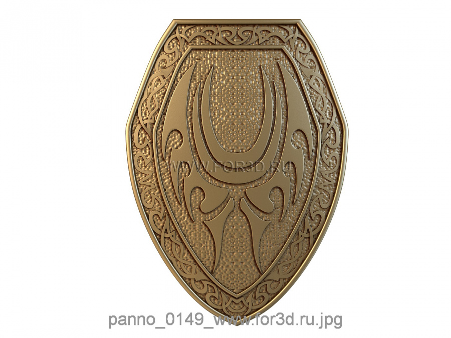 Panno 0149 3d stl for CNC