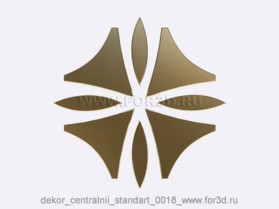 2d Декор центральный стандарт 0018