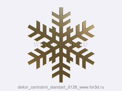 2d Декор центральный стандарт 0126