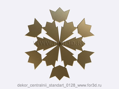 2d Декор центральный стандарт 0128