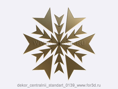 2d Декор центральный стандарт 0139