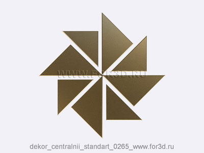 2d Декор центральный стандарт 0265