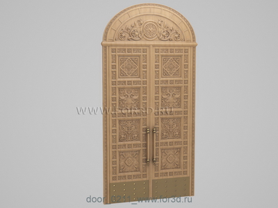 Дверь 0211 | stl - 3d model for CNC