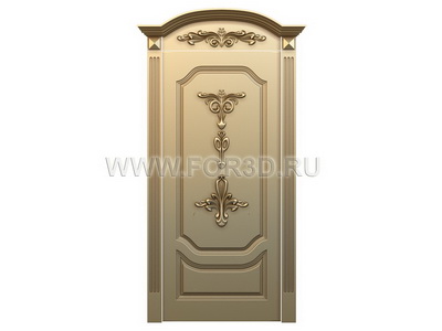 Дверь 0221 | stl - 3d model for CNC