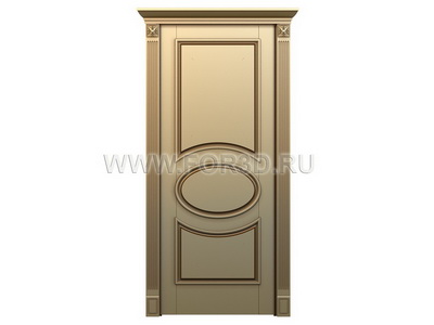 Дверь 0226 | stl - 3d model for CNC