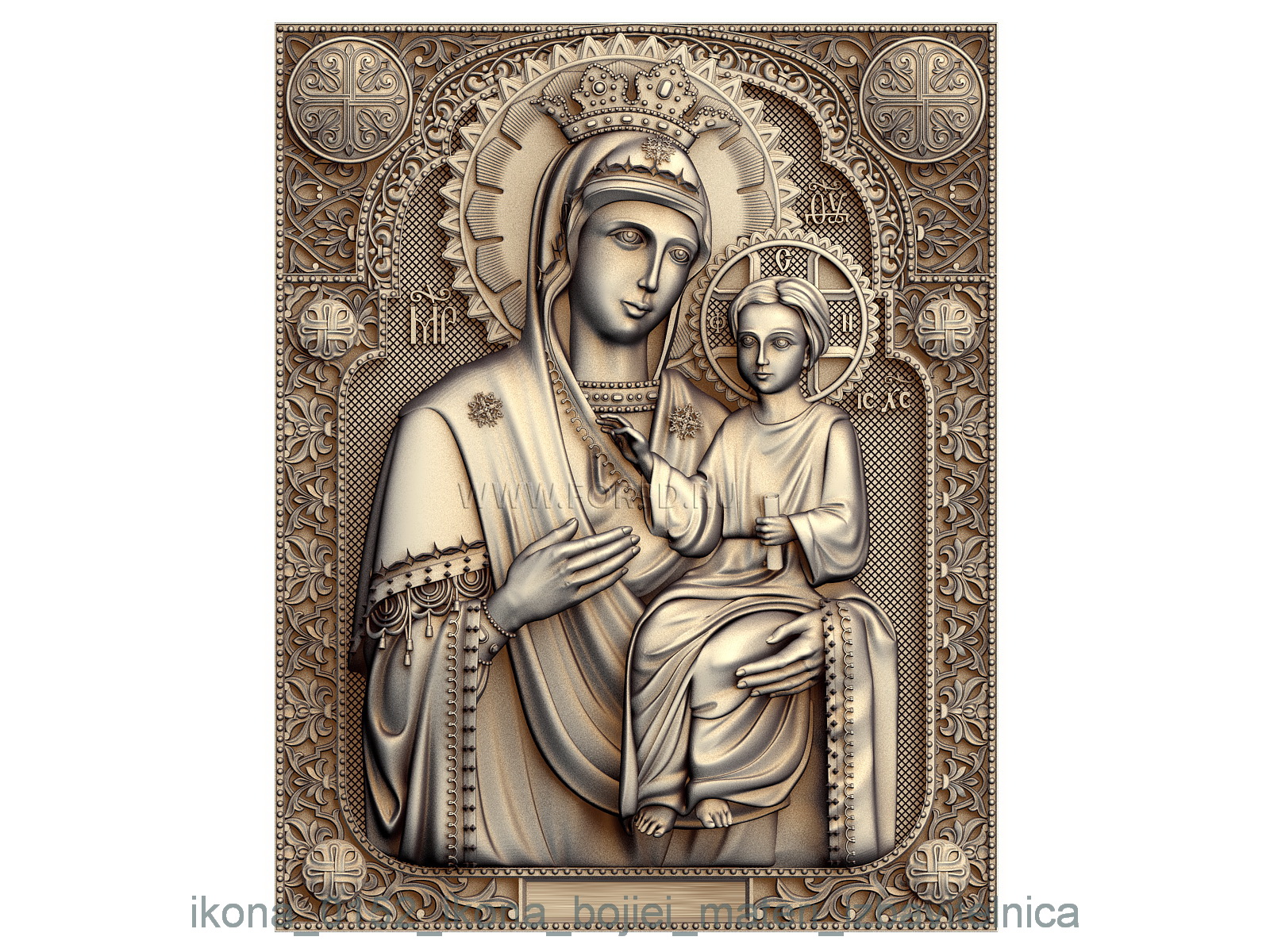 Icon of Our Lady deliverer  0152