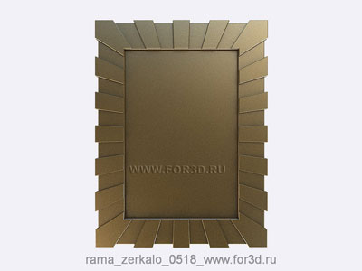 Mirror 0518 | 3d stl model for CNC