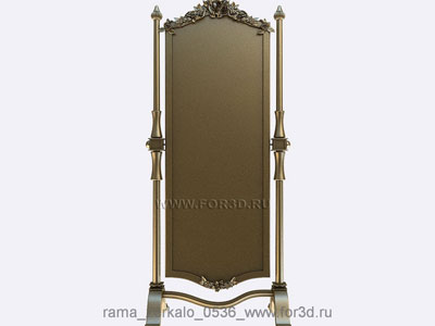 Mirror 0536 | 3d stl model for CNC