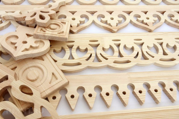 Types of wood carving. How to make carved products on CNC machines. Models for different threads.