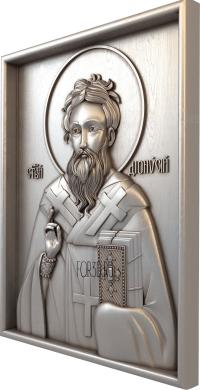 3д модель иконы Святой Дионисий 3d stl модель для ЧПУ