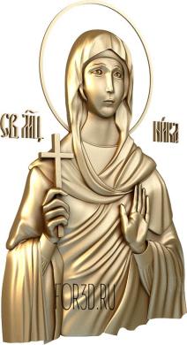 Св. Мученица Ника 3d stl модель для ЧПУ