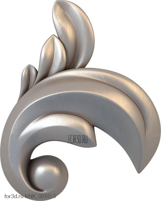 KNK_0010-3 3d stl for CNC