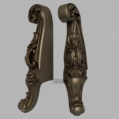 NJ_0740 3d stl модель для ЧПУ