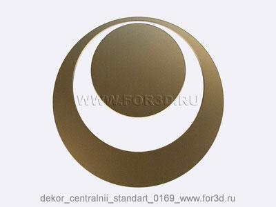 Decor central standart 0169 stl model for CNC