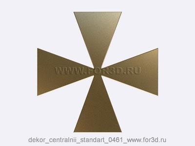 Decor central standart 0461 stl model for CNC