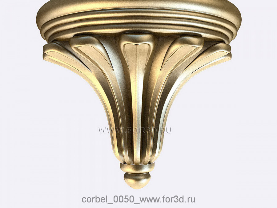 Corbel 0050 3d stl for CNC