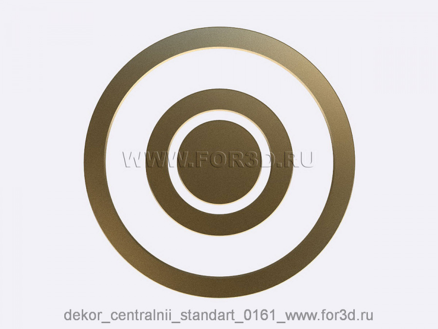 Decor central standart 0161 3d stl модель для ЧПУ