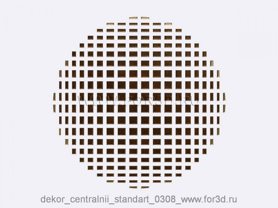 Decor central standart 0308 3d stl модель для ЧПУ