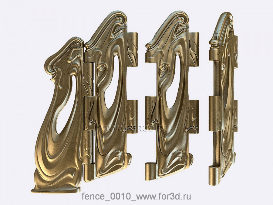 Fence 0010 3d stl модель для ЧПУ