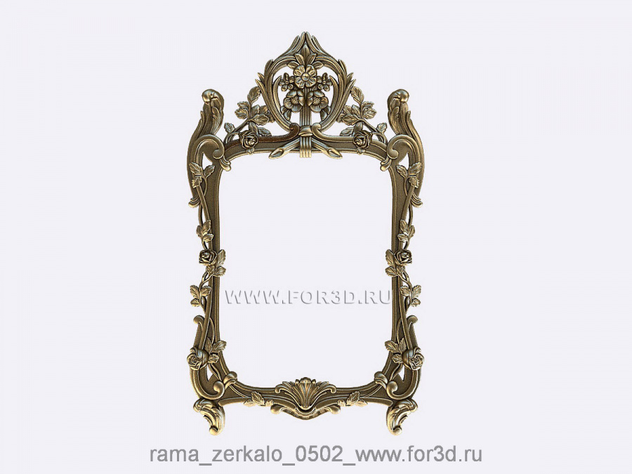 Mirror 0502 | 3d stl model for CNC 3d stl for CNC