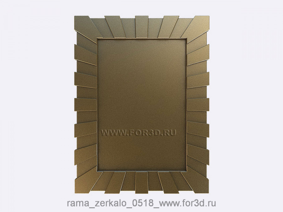 Mirror 0518 | 3d stl model for CNC 3d stl for CNC
