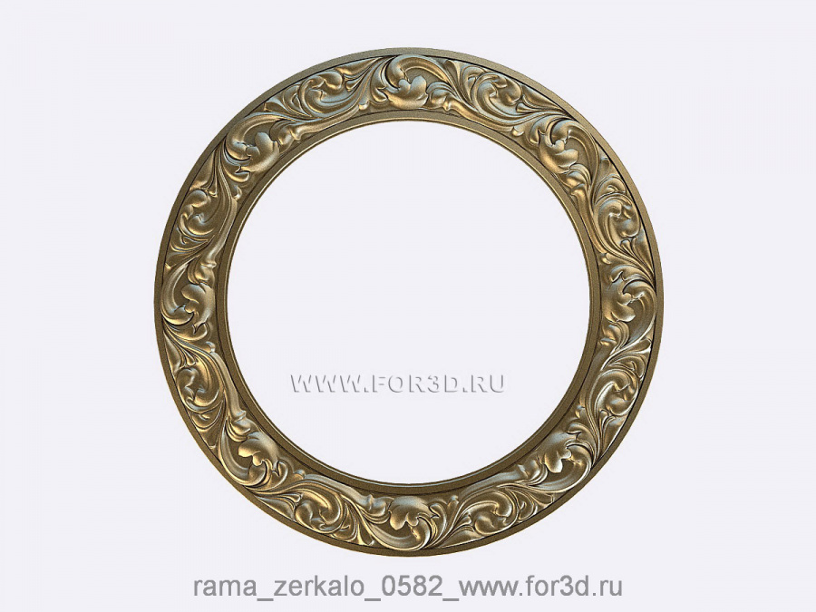 Mirror 0582 | 3d stl model for CNC 3d stl for CNC