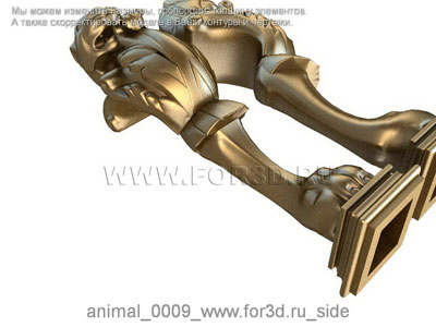 Animal 0009 3d stl модель для ЧПУ