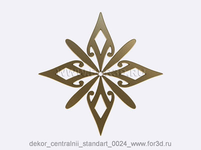 2d Декор центральный стандарт 0024