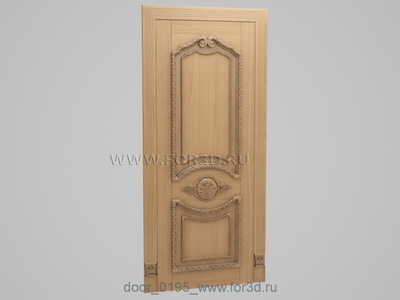 Дверь 0195 | stl - 3d model for CNC