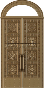 Дверь 0210 | stl - 3d model for CNC 3d stl модель для ЧПУ