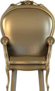 Кресло 0005 3d stl модель для ЧПУ