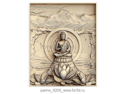 Панно 0200 «Будда»