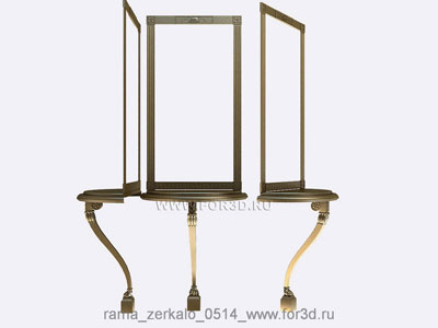 Mirror 0514 | 3d stl model for CNC