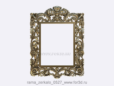 Mirror 0527 | 3d stl model for CNC