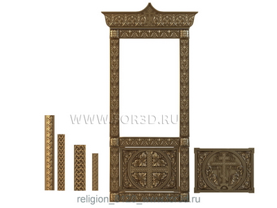 Religion 0120 | 3d stl model for CNC