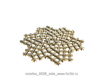 Rosette 0526 | 3d stl model for CNC 3d stl for CNC
