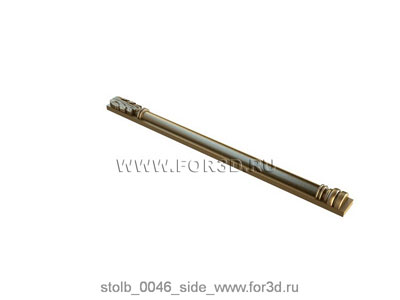 Column 0046 | 3d stl model for CNC 3d stl for CNC